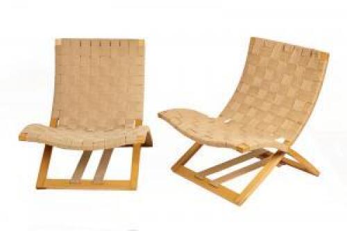 A Pair of Lounge Chair's by Ingmar Relling for Westnofa, 1970s