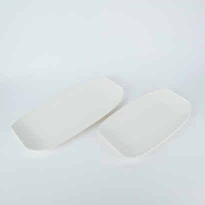 A Pair of Long Villeroy & Boch Serving Platters