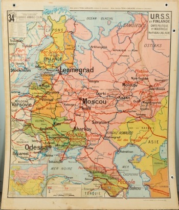 A Vintage French Map