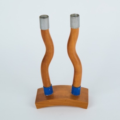 A Rare Vintage Alessi Twergi Candle Holder by Adalberto Pironi Per c.1989