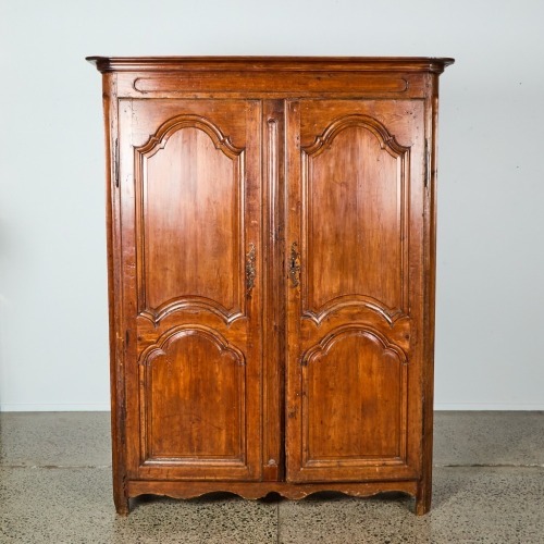 A French Cherrywood Armoire, c. 18th Century
