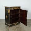 A Napoleon III Boulle Marquetry French Cabinet with Caryatids and a Marble Top - 2