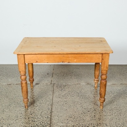 A French Plank Top Farmhouse Kitchen Table