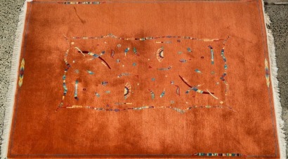A Large Persian Gabbeh Zagres Rug