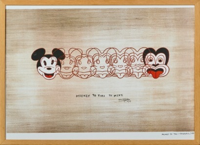 A Mickey to Tiki Dick Frizzell Reproduction Print
