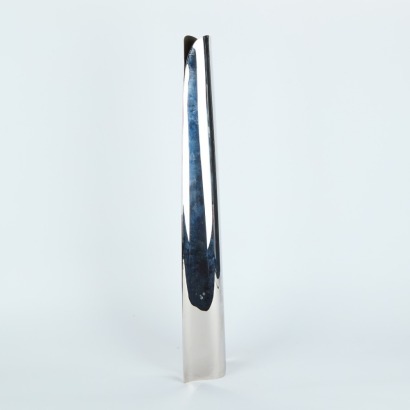 A Georg Jensen Chromed Floor Vase