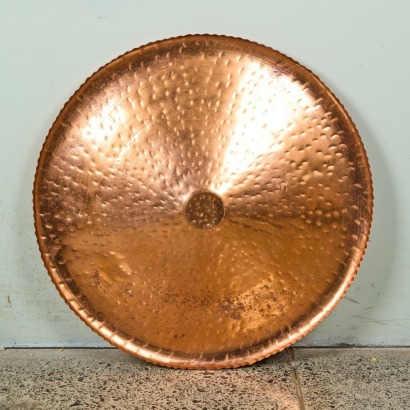A Large Mid-Century Copper Wall Hanging