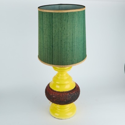 A Mid-Century Lava German Table Lamp