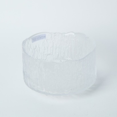 A Skruff Sweden Bark Glass Bowl