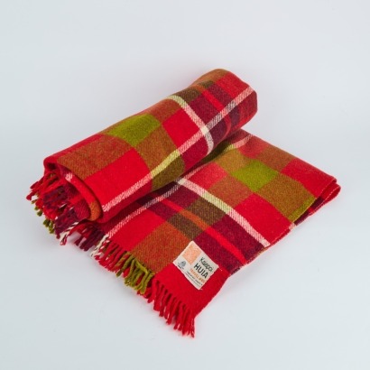 A Kaiapoi Huia Woollen Travel Rug