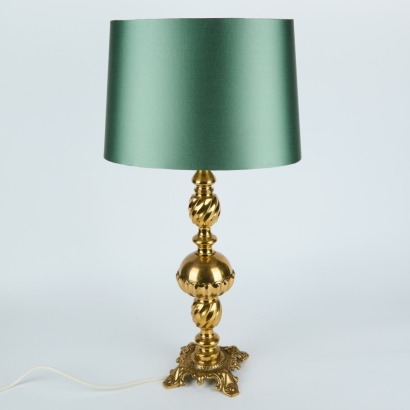 A Brass Table Lamp
