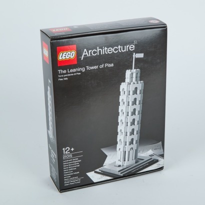 A Lego Architecture the Leaning Tower of Pisa