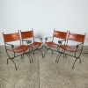 A Set of Four Charleston Forge Neoclassical Legacy Arm Chairs