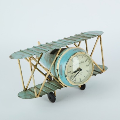An Imperial Clock Works Biplane Clock