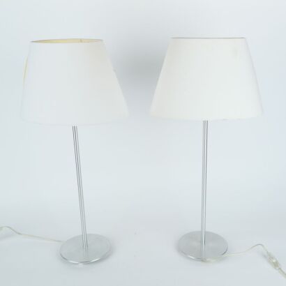 A Pair of Bedside Table Lamps