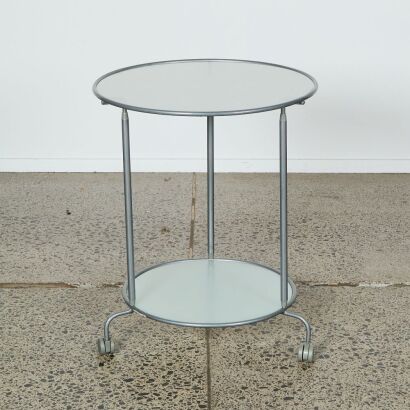 A Vintage IKEA Strind Side Table by Ella Johansson