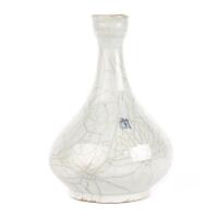 A Korean Chongwa Paekcha Wine Bottle Mid-Choson Period