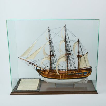 A Model Ship of the H.M.S. Bounty A/F