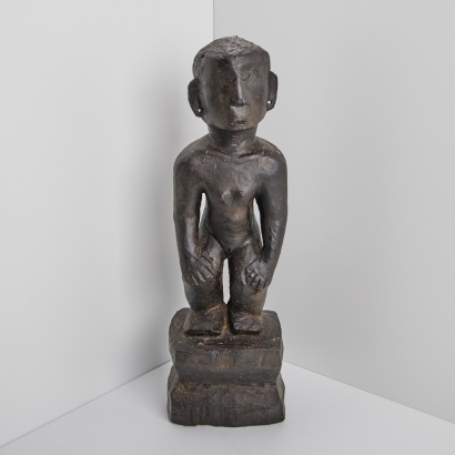 A Bulul Rice Guardian Figure, Ifugao, Phillipines