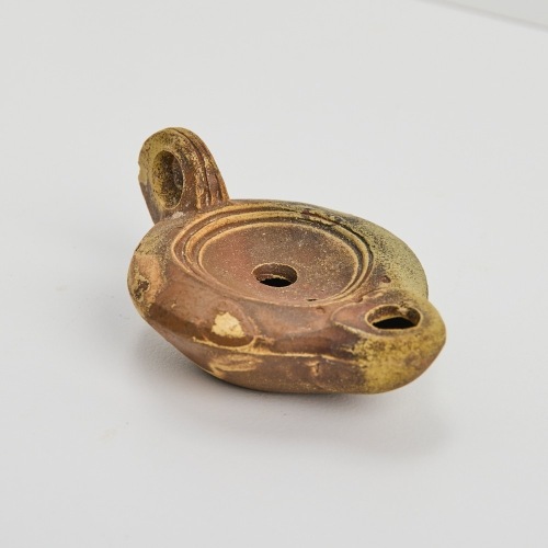 A Ceramic Oil Lamp, Ancient Rome