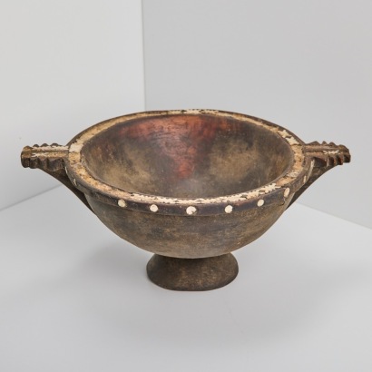 An Inlaid food bowl, Western Solomon Islands