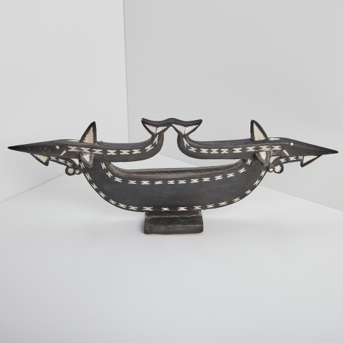 An Inlaid Apira Ceremonial Bowl, Owaraha, Solomon Islands