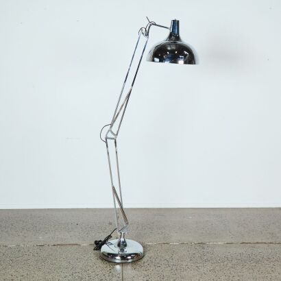 A Chrome Anglepoise Floor Lamp