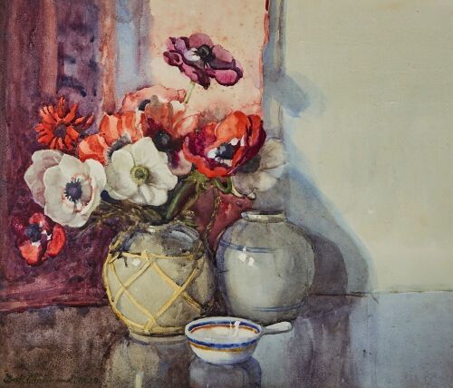 D.K. RICHMOND Still Life with Ginger Jar