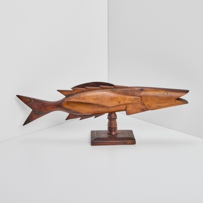 A Carved Flying-Fish, Pitcairn Islands