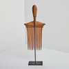 A Wood Hair Comb, Solomon Islands - 3
