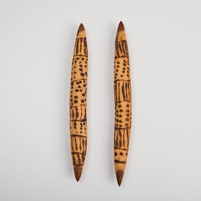 A Pair of Percussion Stick, Australia