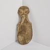 A Stone Patu Onewa with Carved Face, Aotearoa