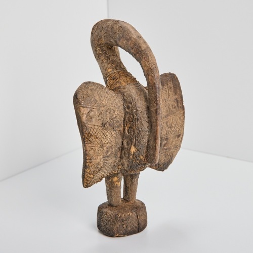 A Senufo Hornbill Figure, Ivory Coast