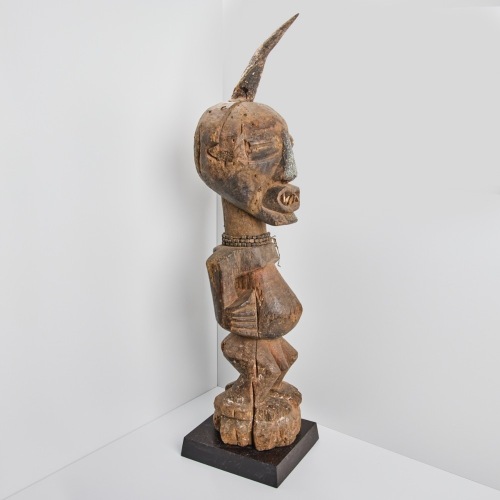 A Large Songye Figure, Democratic Republic of Congo