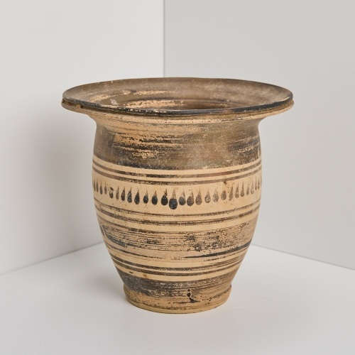 A Messapian Kalathos Apulia, Ancient Greece