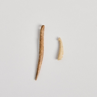 Two Bone Implements, Aotearoa