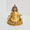 A Gilt Jambhala Figure, Tibet - 3