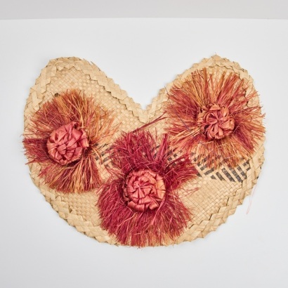 A Flax Woven Heart