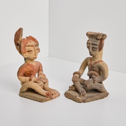 A Pair of Pre-Columbian Inspired Figures