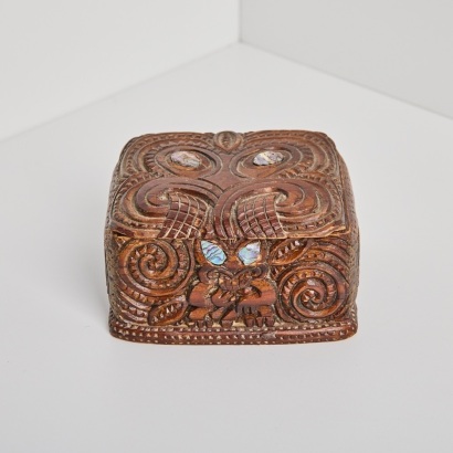 A Folk Art Trinket Box