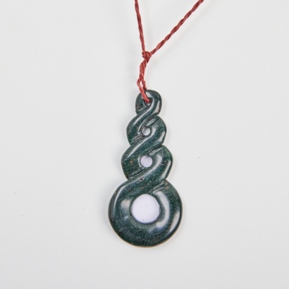 A Contemporary Tangiwai Pikorua Pendant, Aotearoa