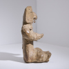 A Quimbaya Pottery Seated Slab Figure, Colombia - 5