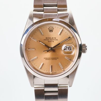 Stainless Steel, 34mm, Rolex Oyster Perpetual Date Wristwatch, circa 1991