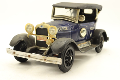 (1) Jim Beam 100 Month Old 1929 Model A Phaeton Police Car Bourbon Decanter, 80 proof, 750ml
