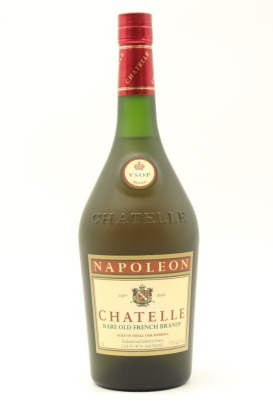 (1) Chatelle Napoleon VSOP Brandy, 37% ABV, 1000ml