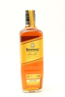 (1) Bundaberg Select Vat Double Aged Vat 207 Rum, Australia, 37% ABV