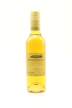 (1) 2007 Brookfields Indulgence Sauvignon Blanc, Napier, 375ml