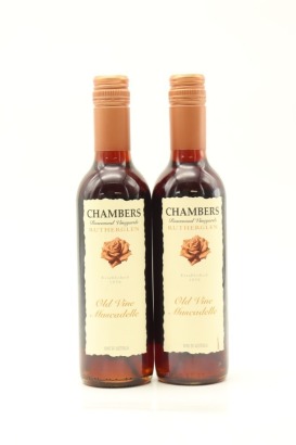 (2) NV Chambers Rosewood Vineyards Old Vine Muscadelle, Rutherglen, 18% ABV 375ml