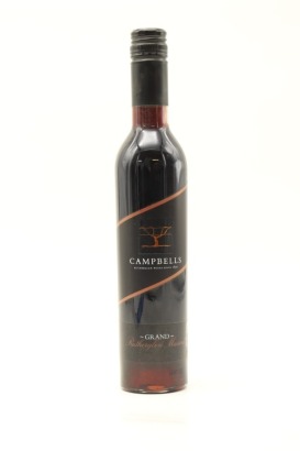 (1) Campbells Grand Muscat, Rutherglen, 17% ABV, 375ml