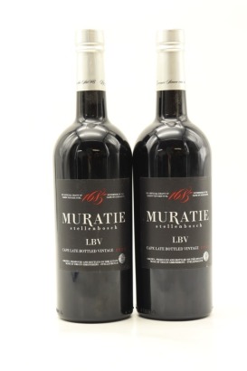 (2) 2011 Muratie Estate Cape Late Bottled Vintage, Simonsberg-Stellenbosch, 20% ABV